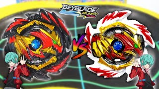 VENOM DEVOLOS vs ERASE DEVOLOS  THE BEST GAMMA BEY BEYBLADE BURST RISE DELTA ZAKURO [upl. by Yrruc]