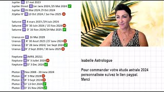 👉2️⃣0️⃣2️⃣4️⃣ HOROSCOPE VERSEAU OU AS VERSEAU PER ISABELLE ASTROLOGUE [upl. by Babita518]