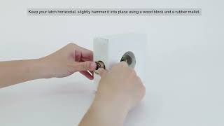 HDC Deadbolt Installation Video [upl. by Ynove]