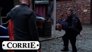 Gary is Kidnapped As Kelly Tells Him She Knows He Killed Her Dad  Coronation Street [upl. by Ahsaele]