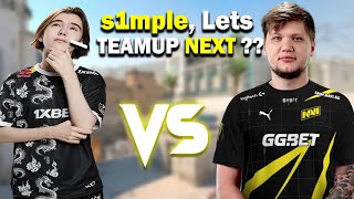 donk vs s1mple REMATCH⚡FACEIT AT ITS BEST  VOICE COMMS [upl. by Nottnerb]