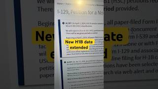 New H1B petition date extended I129 form mlc mylifecaptured [upl. by Seton]