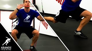 Basketball Speed Workouts  Basketball Leg Resistance Bands [upl. by Eniarral]