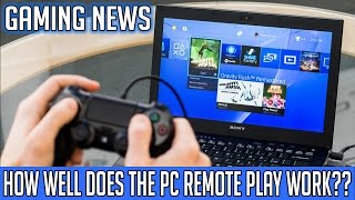 GAMING NEWS PS4 Remote Play Does Not Support 1080p [upl. by Ramah531]