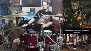 Defeated Sanity  Consumed By Repugnance Drum Cover [upl. by Hsital]