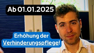 Mehr Geld für Haushaltshilfen Erhöhung der Verhinderungspflege ab 2025  Pflegereform Teil 2 [upl. by Nivar]