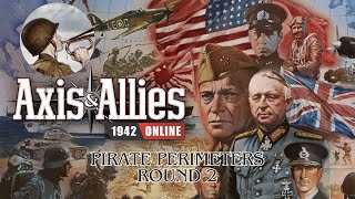 AxisampAllies 1942 Online Pirate Perimeters Round 2 [upl. by Fasano]