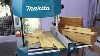 Makita LB1200F band saw for Home and Diy  Unboxing and Testing [upl. by Jorrie566]