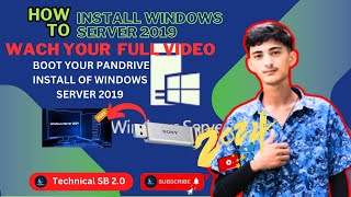 How to Install windows Server 2019  windows server 2019 install kasari garne  In Nepali  2024 [upl. by Lampert]