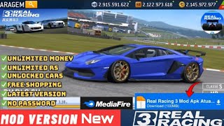 Download Real Racing 3 MOD APK V1303 MOD MoneyGold free on android 2024 [upl. by Antonia]