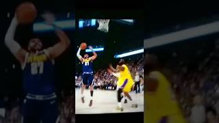 Inside The NBA Reacts To Jamal Murray Dunking On LeBron James🔥👀 2024 Game 5 nba viralshorts [upl. by Ilrahs]