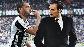 Allegri contro Bonucci Allegri insulta Bonucci [upl. by Omrellig]