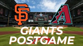 Giants vs Diamondbacks Postgame Analysis [upl. by Hahn]