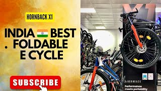 HORNBACK FOLDABLE E CYCLE X1 BEST IN INDIA tamil cycles [upl. by Scholz]