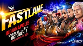 wwe fastlane 2023 match card ✓ [upl. by Ybroc]