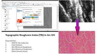 Topographic Roughness Index TRI in Arc GIS II Topographic Ruggedness Index using DEM in ArcGIS [upl. by Isle704]