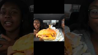 Arby’s Beef amp Cheddar😍 mukbang sisters foodie arbys asmrfood shorts foodlover [upl. by Calen564]