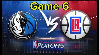 DALLAS MAVERICKS VS LOS ANGELES CLIPPERSS  GAME 6 1ST ROUND PLAYOFFS 2024 [upl. by Dominic]