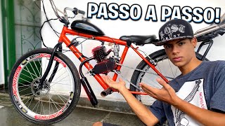 COMO MONTAR UM MOTOR DE 80CC DA MANEIRA CORRETA  passo a passo [upl. by Dettmer]