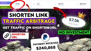 ShortLinks Traffic Arbitrage  How To Get Traffic For URL Shortener  I Spend 0 Get 10 [upl. by Kaela]