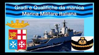 Gradi e Qualifiche Marina Militare Italiana Fino al 2017 [upl. by Trebo]