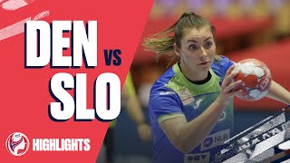 Highlights  Denmark vs Slovenia  Preliminary Round  Womens EHF EURO 2020 [upl. by Longfellow821]