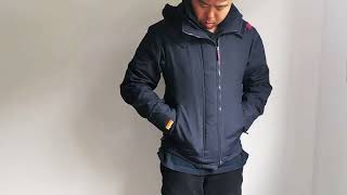 Superdry Windcheater  Close Up and Sizing Guide [upl. by Ahsatsana]