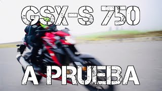 GSXS 750  A PRUEBA  TRILOGIA FULLGASS [upl. by Nahn379]