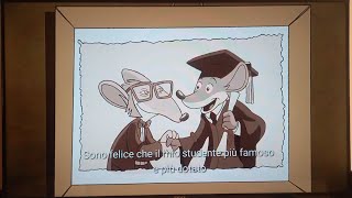 Geronimo Stilton va a trovare il Professor Franz Ravenrat Il suo mentore quandera alluniversità [upl. by Plank40]