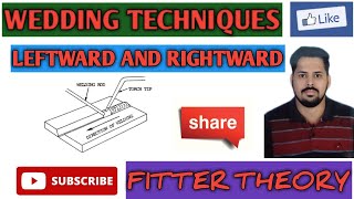 WELDING METHOD  LEFTWARD METHOD RIGHTWARD METHOD BACK AND FORE HAND WELDING [upl. by Ellatsirhc]