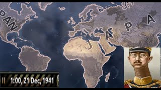 Japan World Conquest 1941 In Hearts Of Iron IV [upl. by Wise]