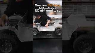 Building a HyperRealistic RC OffRoad Truck from Scratch in 150 Days 😲🔥 Part1 [upl. by Yelsha]