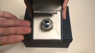 Jostens Bling Top 2018 Class Ring Unboxing [upl. by Sigrid567]