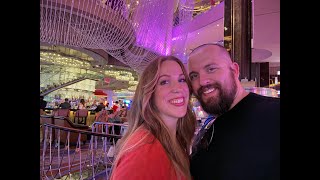 LAS VEGAS MAY 2024 DAY ONE TRAVEL WYNN MIRAGE BEERPARK COSMO AND MORE [upl. by Etteiram]