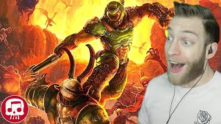 ETERNALLY GOOD Reacting to quotDoom Eternal Rap feat Andrea Storm Kaden by JT Music [upl. by Esnofla]