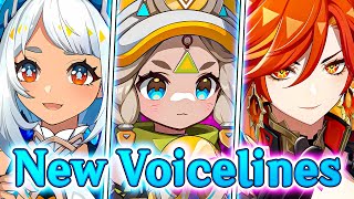 Kachina Talks about Mavuika Mualani Xilonen and Others ft Kinich Genshin Impact 50 voice lines [upl. by Bouzoun]