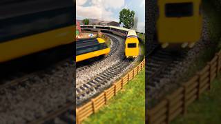 Intercity 125 and APT Passing on the Model Railway [upl. by Eirroc]