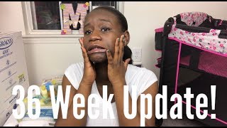 36 Week Pregnancy Update  IUGR  Induction  Belly Shot [upl. by Analah]