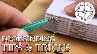 Bookbinding Tips amp Tricks  14 Helpful Hints  Things I Wish I Knew When I Started [upl. by Banerjee]