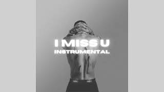 Capo Plaza Tony Boy  I MISS U  INSTRUMENTAL [upl. by Anilejna]