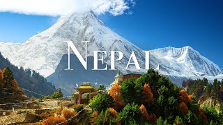 Nepal 4K  Scenic Relaxation Film With Calming Music [upl. by Nissa367]