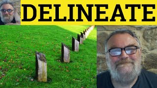 🔵 Delineate Meaning  Delineate Examples  Delineate Explained  GRE Vocabulary [upl. by Gupta]