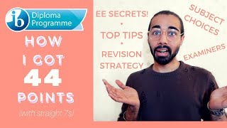 HOW I GOT 44 IB POINTS straight 7s  TIPS amp ADVICE  THIS IS MANI [upl. by Deering]