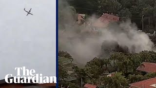 Plane goes into a spiral descent before crashing in Brazil [upl. by Vladimir]