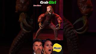 Unbelievable Magic Performance by Crab girl Shocks AGT Judges agt americasgottalent shorts ai [upl. by Pernell]