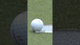 Rory McIlroys UNBELIEVABLE putt 😱 [upl. by Sylvia]