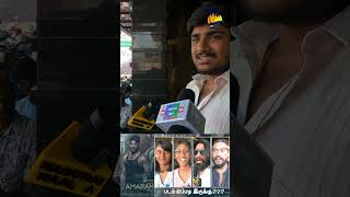 Amaran Tamil Movie FDFS Public Review  Sivakarthikeyan [upl. by Atiuqan996]