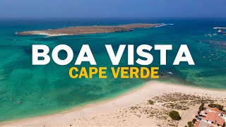 BOA VISTA CAPE VERDE Travel Guide to ALL top sights in 4K  DRONE [upl. by Yelena]