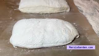 The easiest Ciabatta bread recipe step by step [upl. by Heintz307]