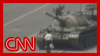 Man vs tank in Tiananmen square 1989 [upl. by Hainahpez]